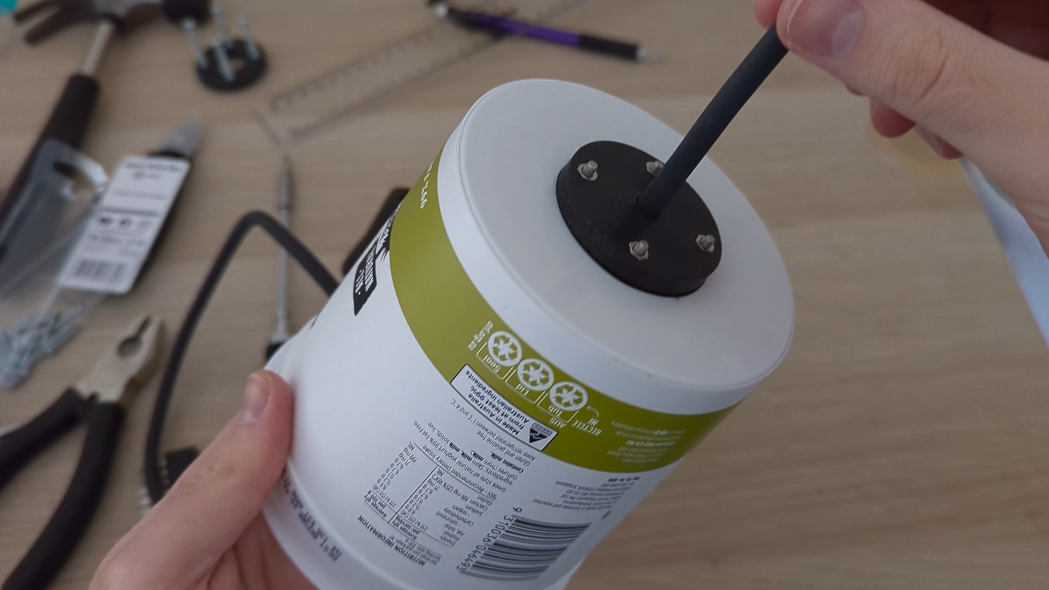 Waterproof cable penetration
