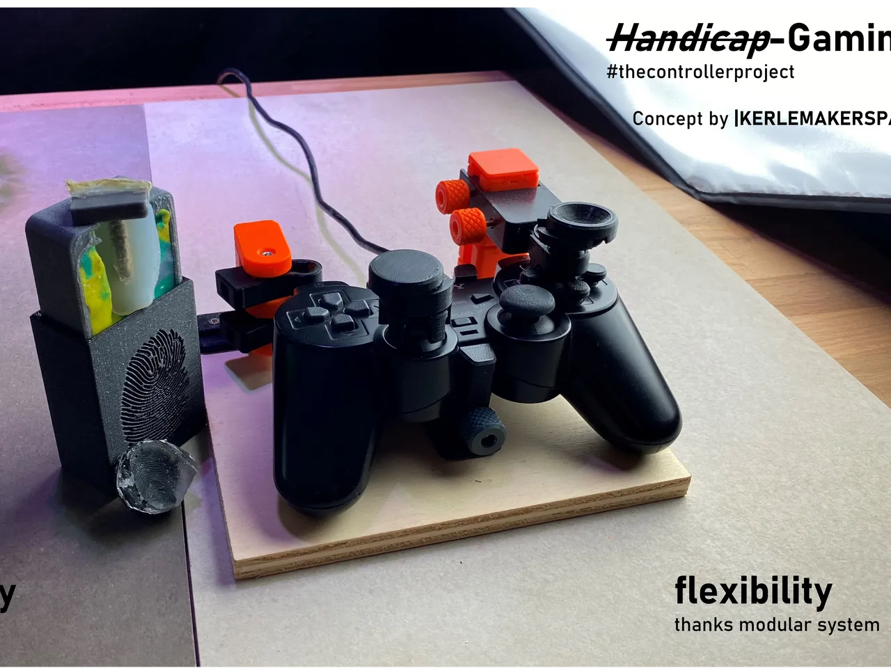 Controllerassistance - Your imprint in the modular system by KERLE  MAKERSPACE | Download free STL model | Printables.com