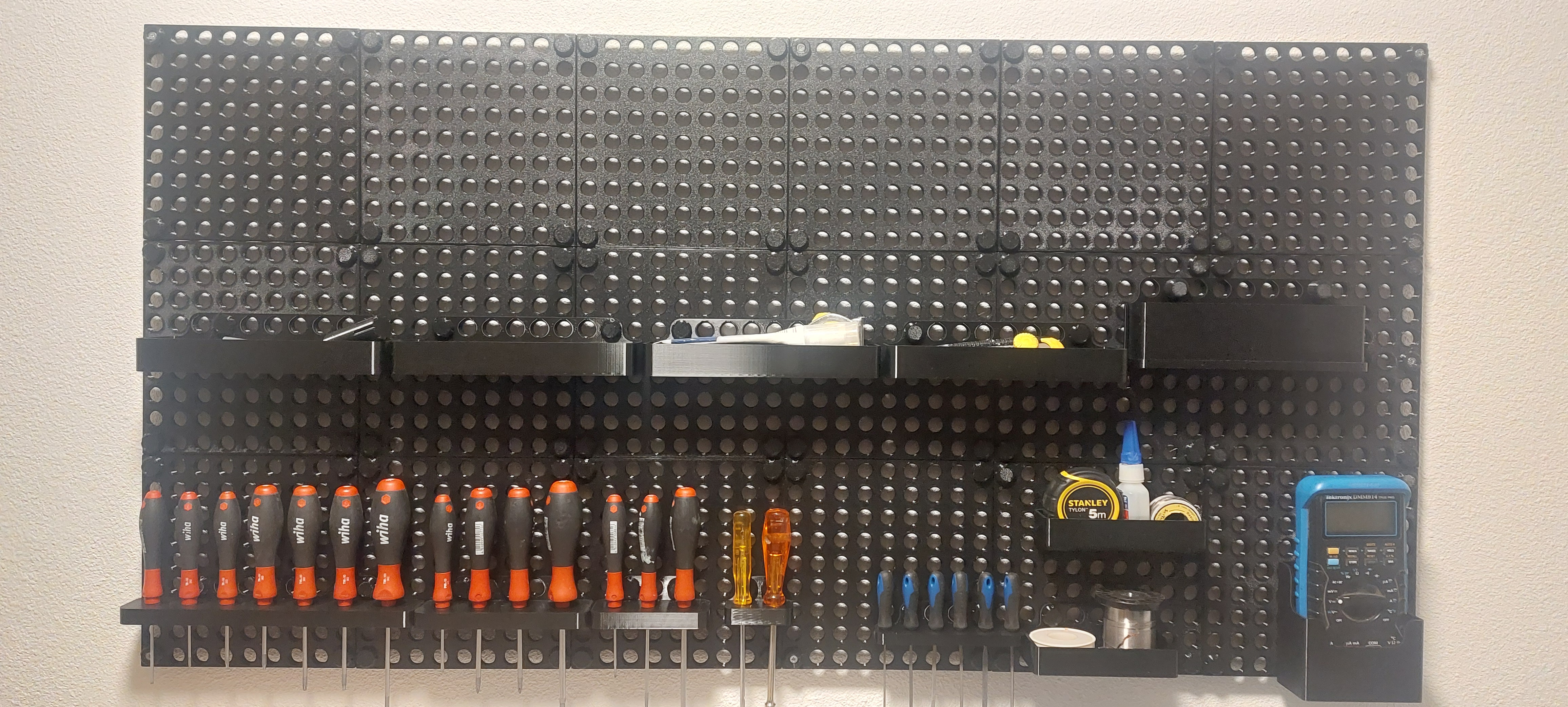 Threaded Board M16 9X9 3D model