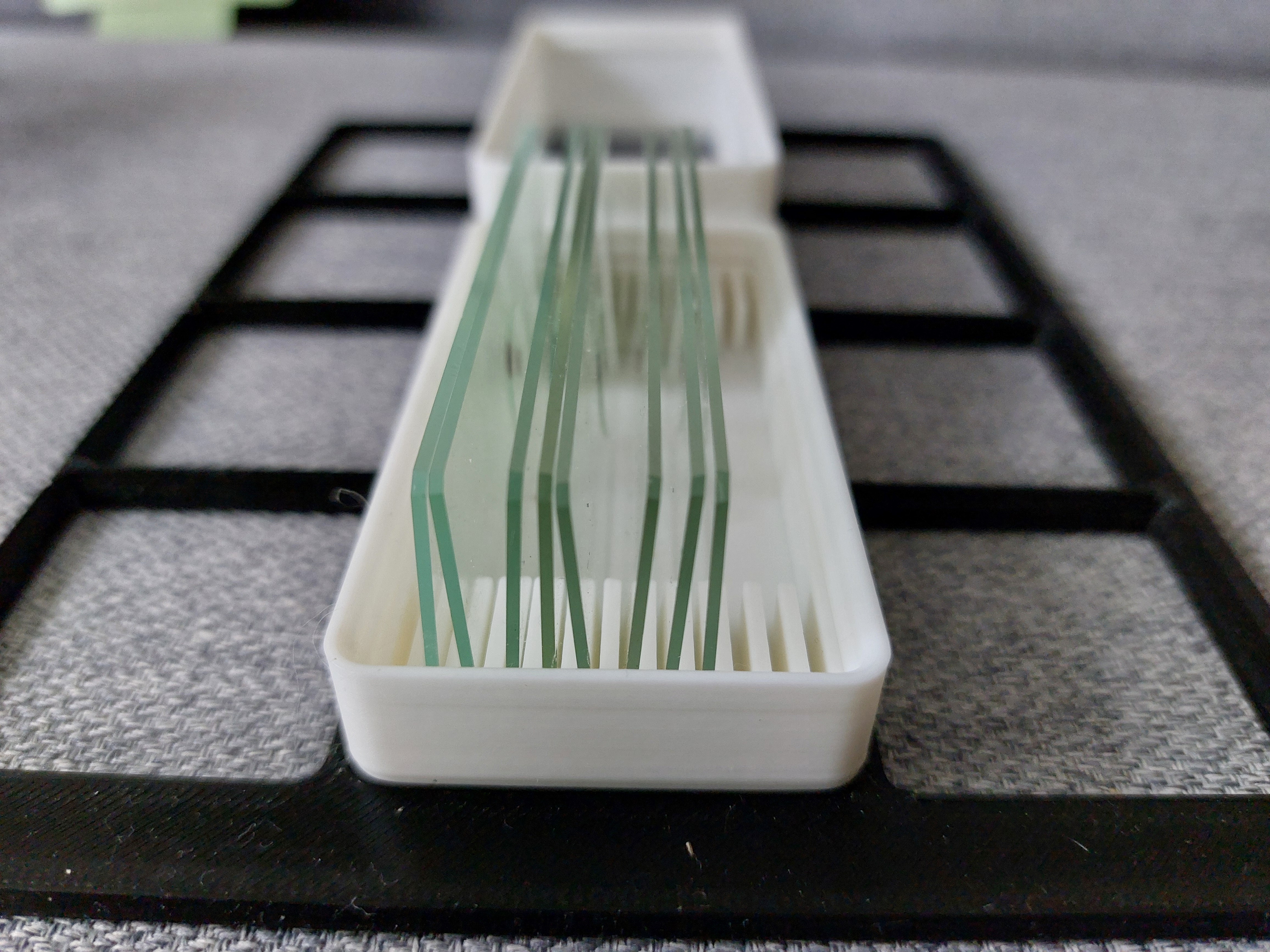 Microscope accesories storage – gridfinity based and at classroom scale — thumbnail 3