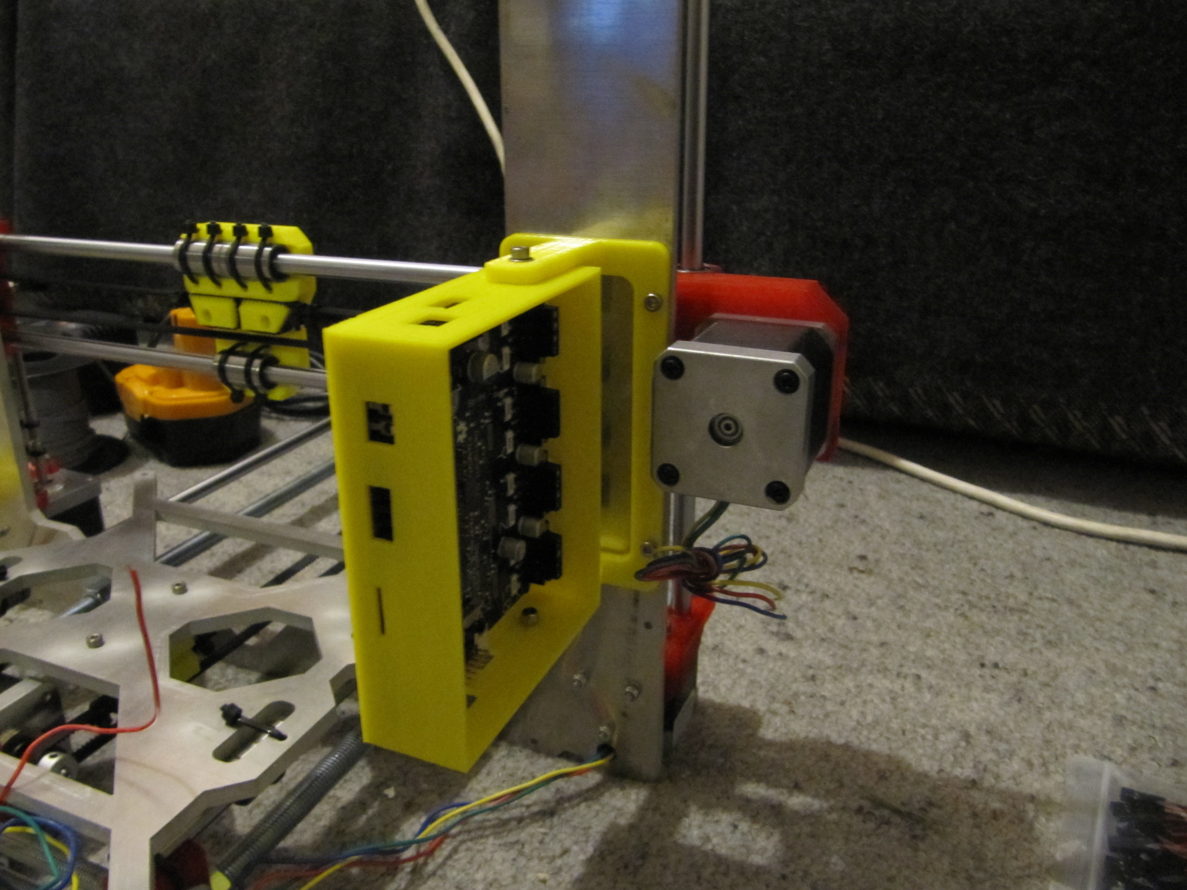 4pi box and mount for I3 Single Sheet Frame