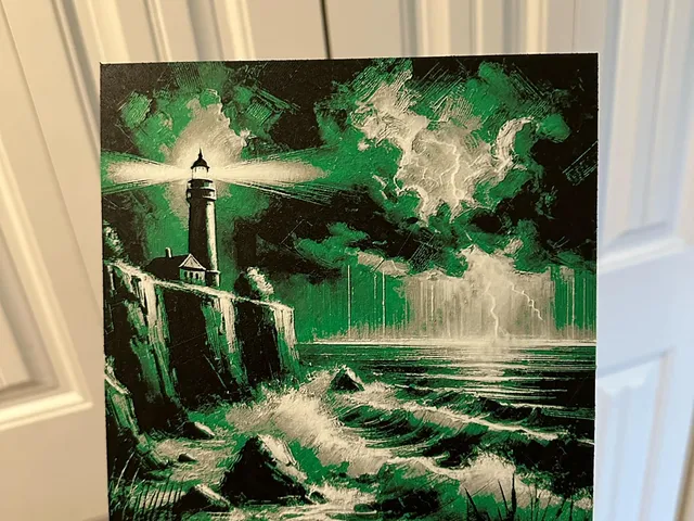 Lighthouse - Hueforge