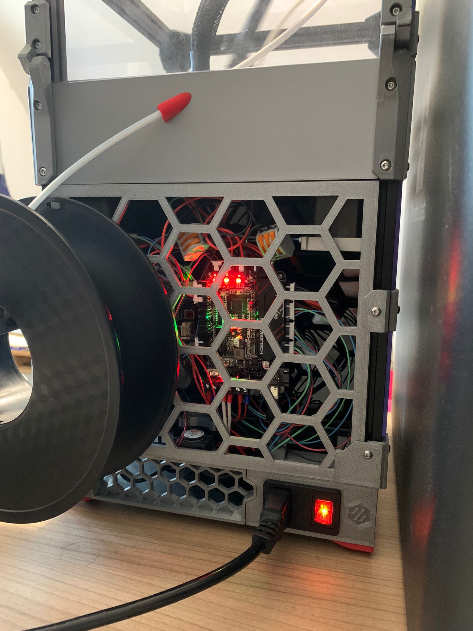 Voron 0.2 Backplate Honey /Hex