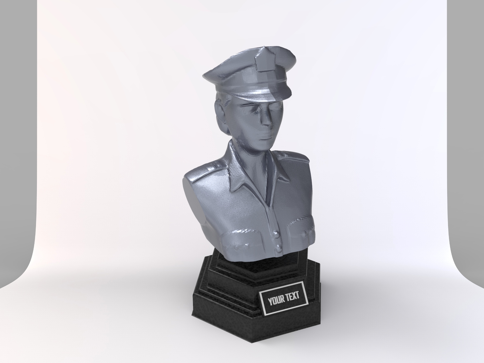Police Woman Bust