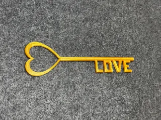 Love Key by Arrakis | Download free STL model | Printables.com