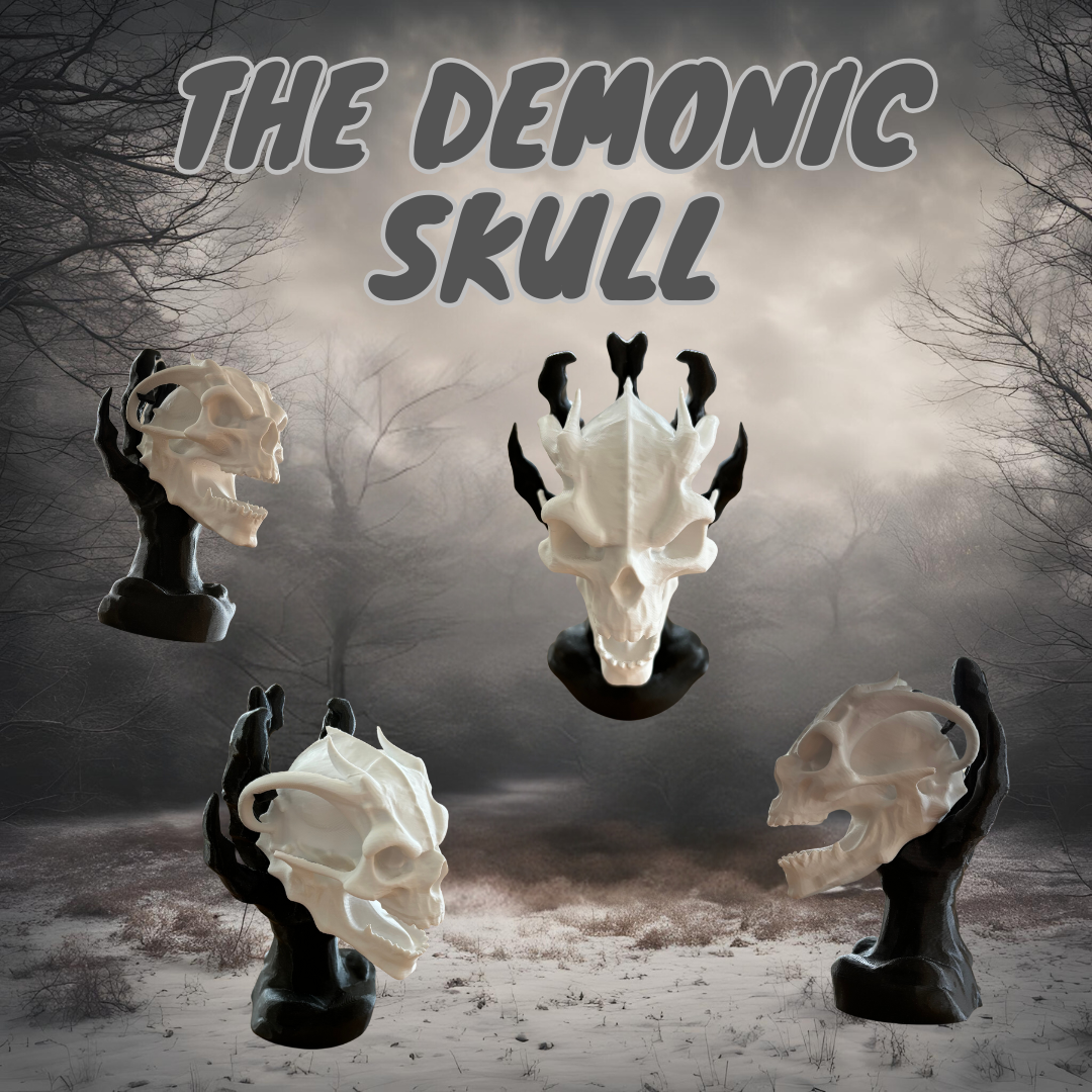 Demonic Skull / Dämonischer Schädel