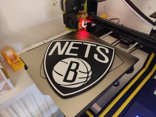 Placa Brooklyn Nets