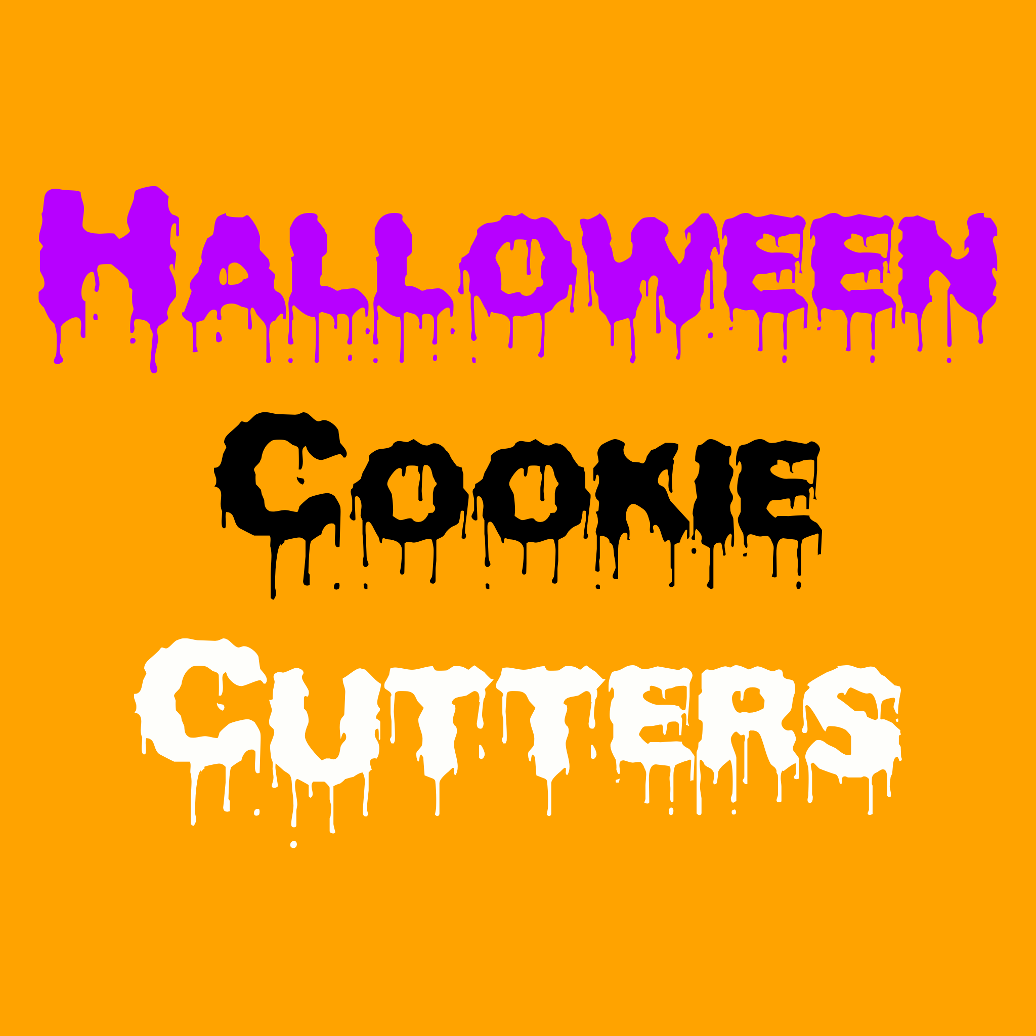 Halloween Cookie Cutters