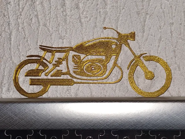 Retro bike - Wall Art - Moto retro