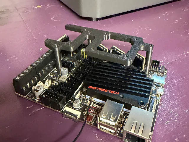 BTT Manta E3EZ Stepper Fan Mount w/ Increased Driver Clearance