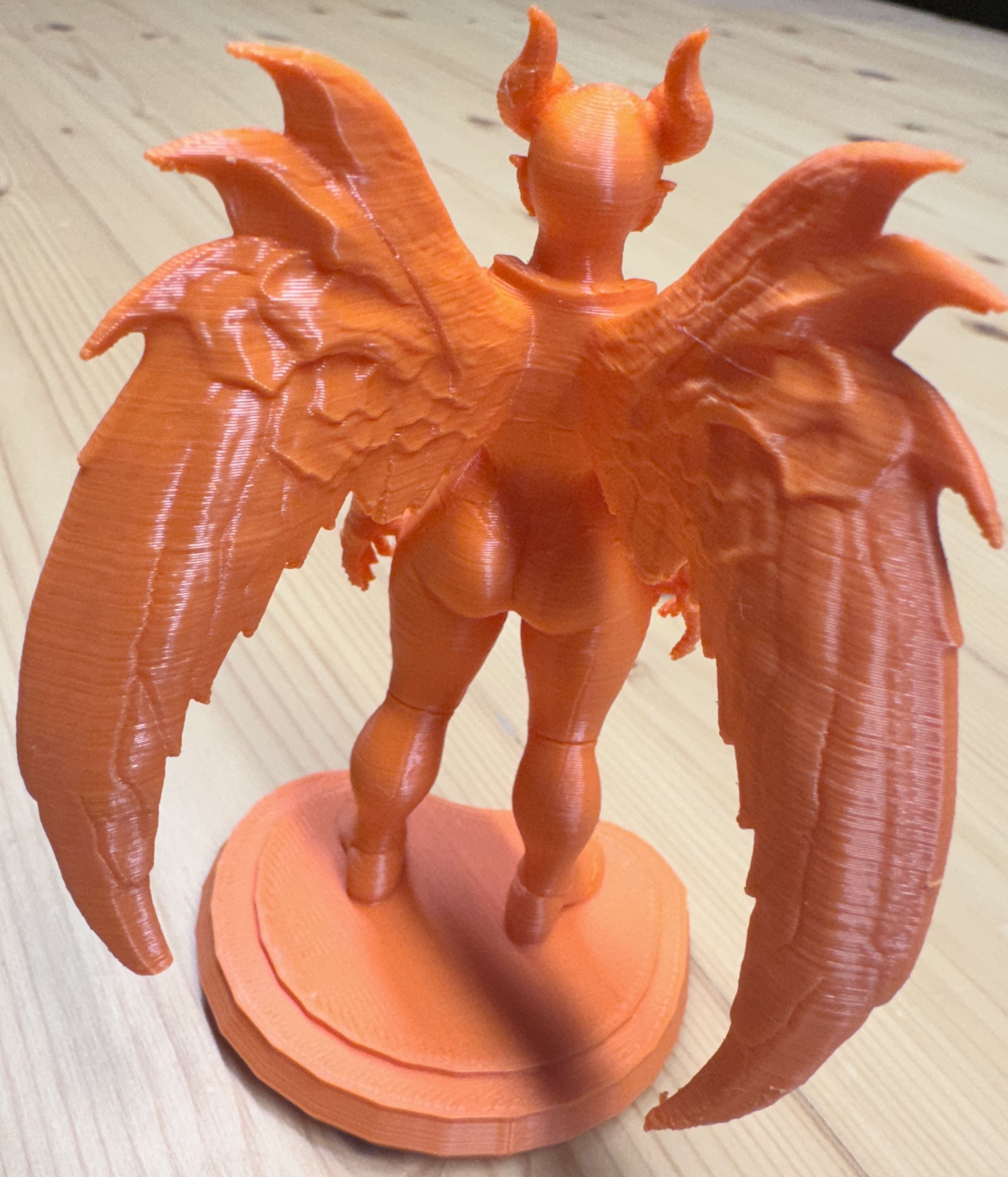 Miniatura 2 do modelo 3D Dark Demon Queen - with base