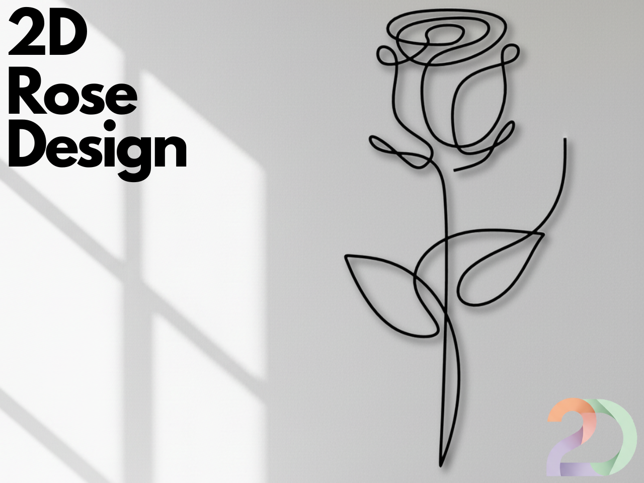 2D Rose Design