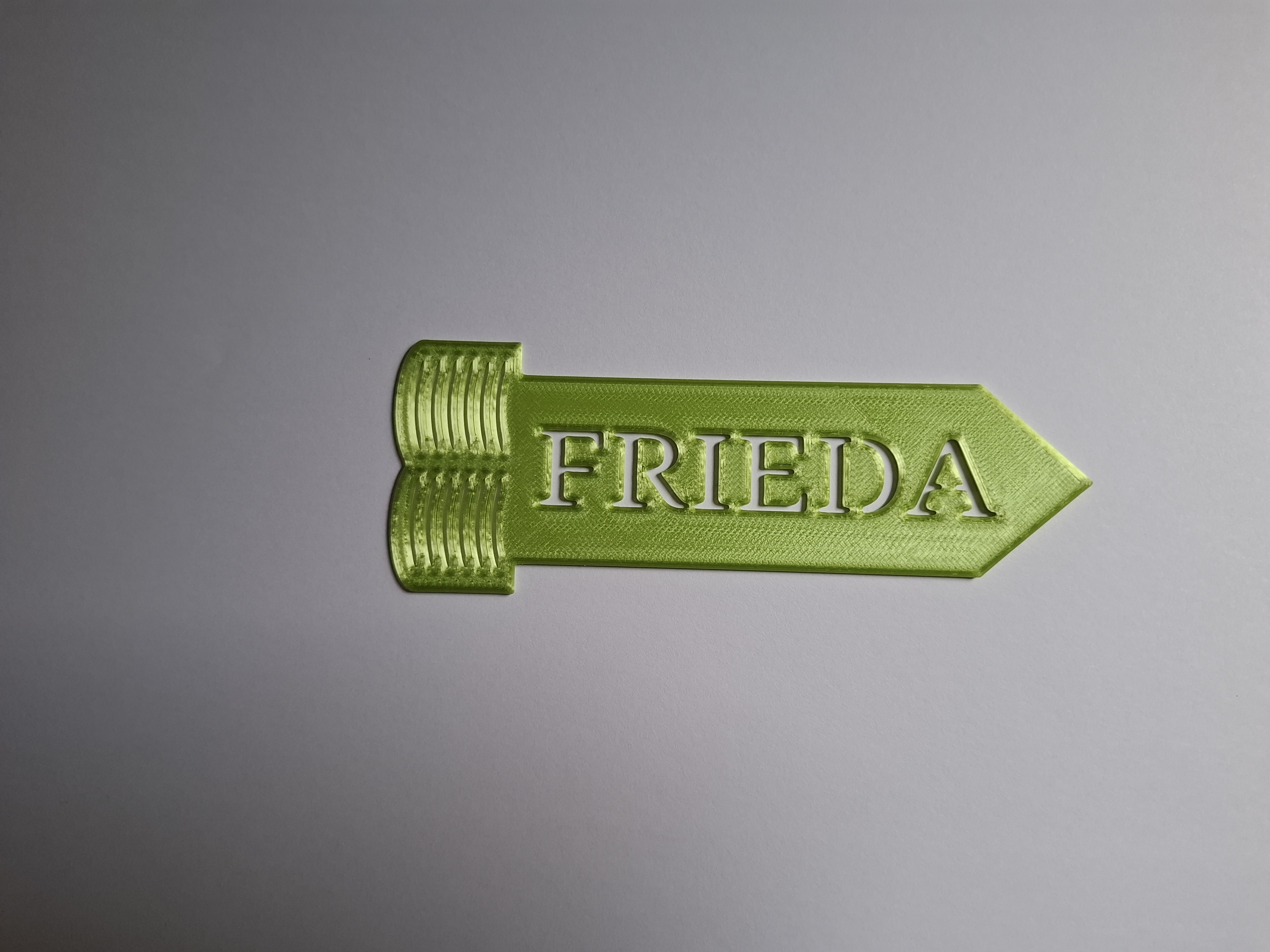 Lesezeichen Frieda