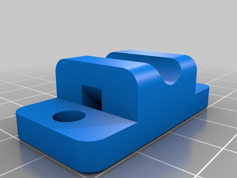 hypercube 8mm extruder cable support