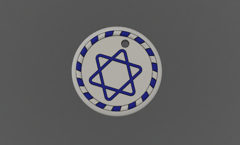 Star of David Ornament v2