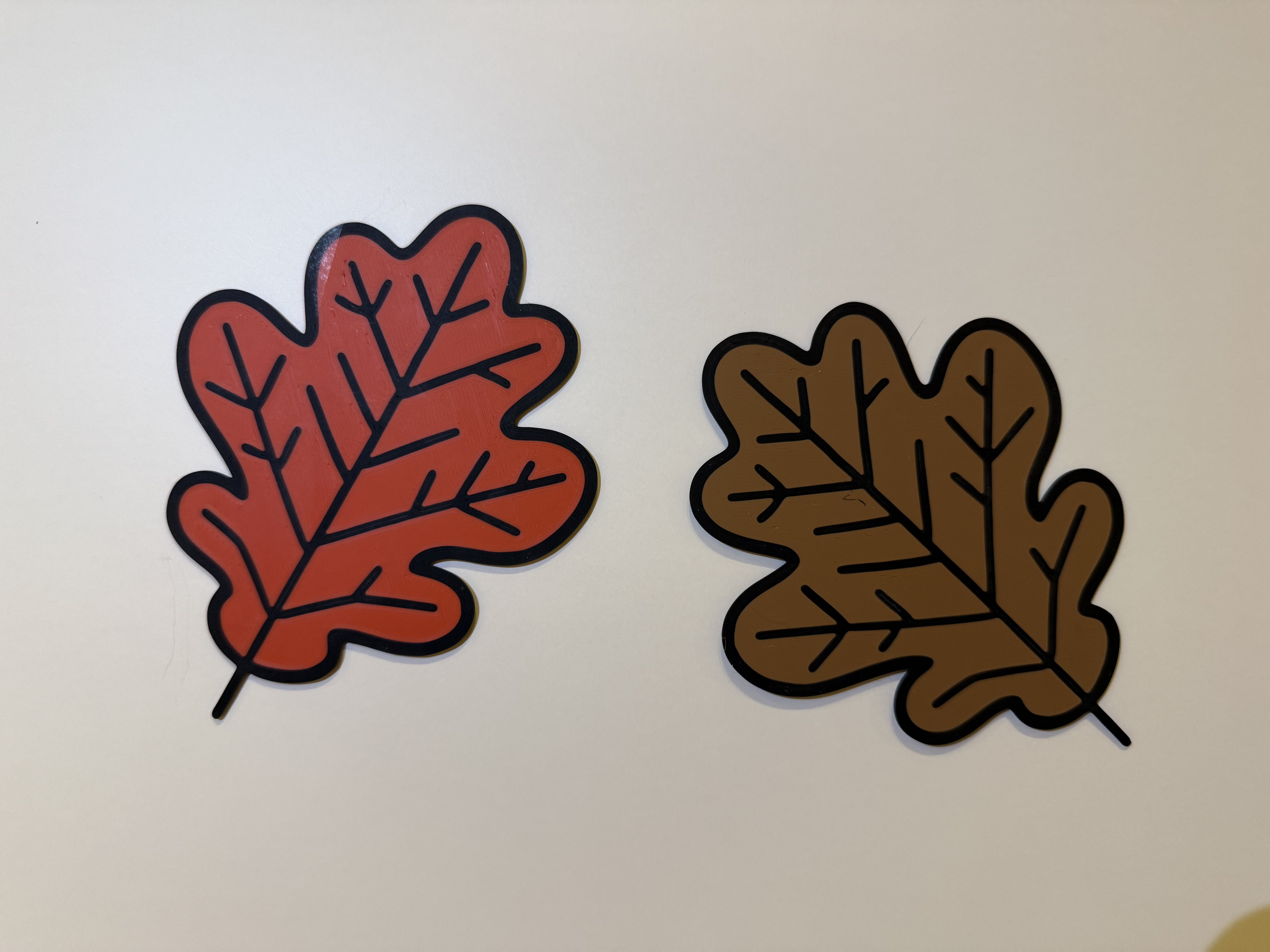 Miniatura 3 do modelo 3D oak leaf
