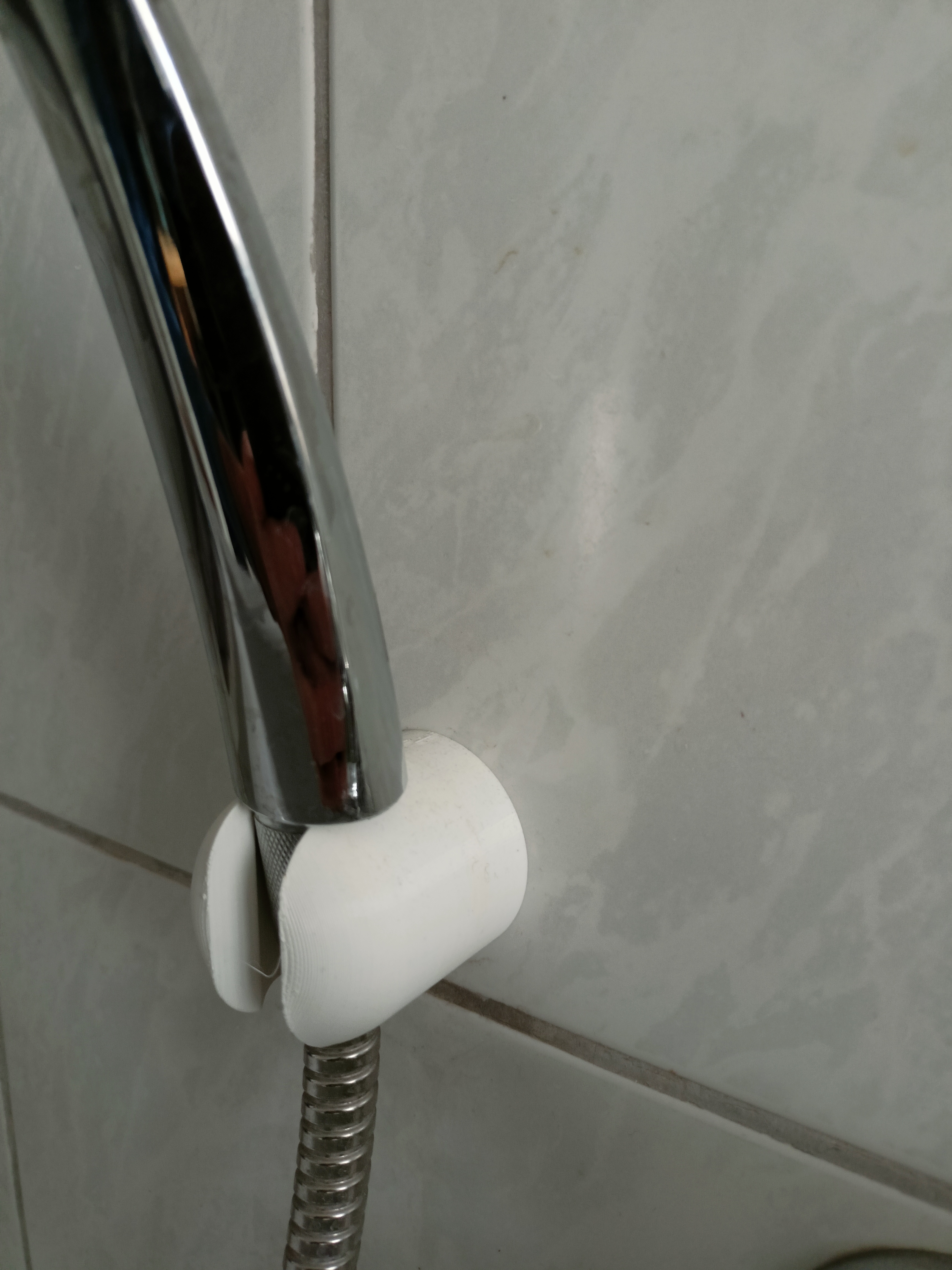 Miniatura 3 do modelo 3D Showerhead holder / Brausehalter