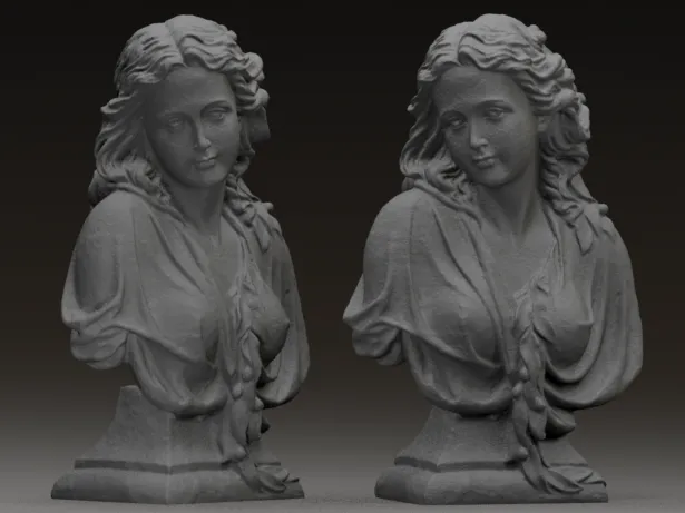Cute Woman Statue
