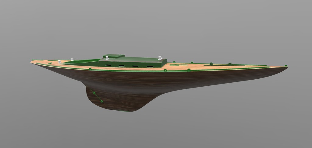 Dragon yacht by YZC DESIGN, Download free STL model