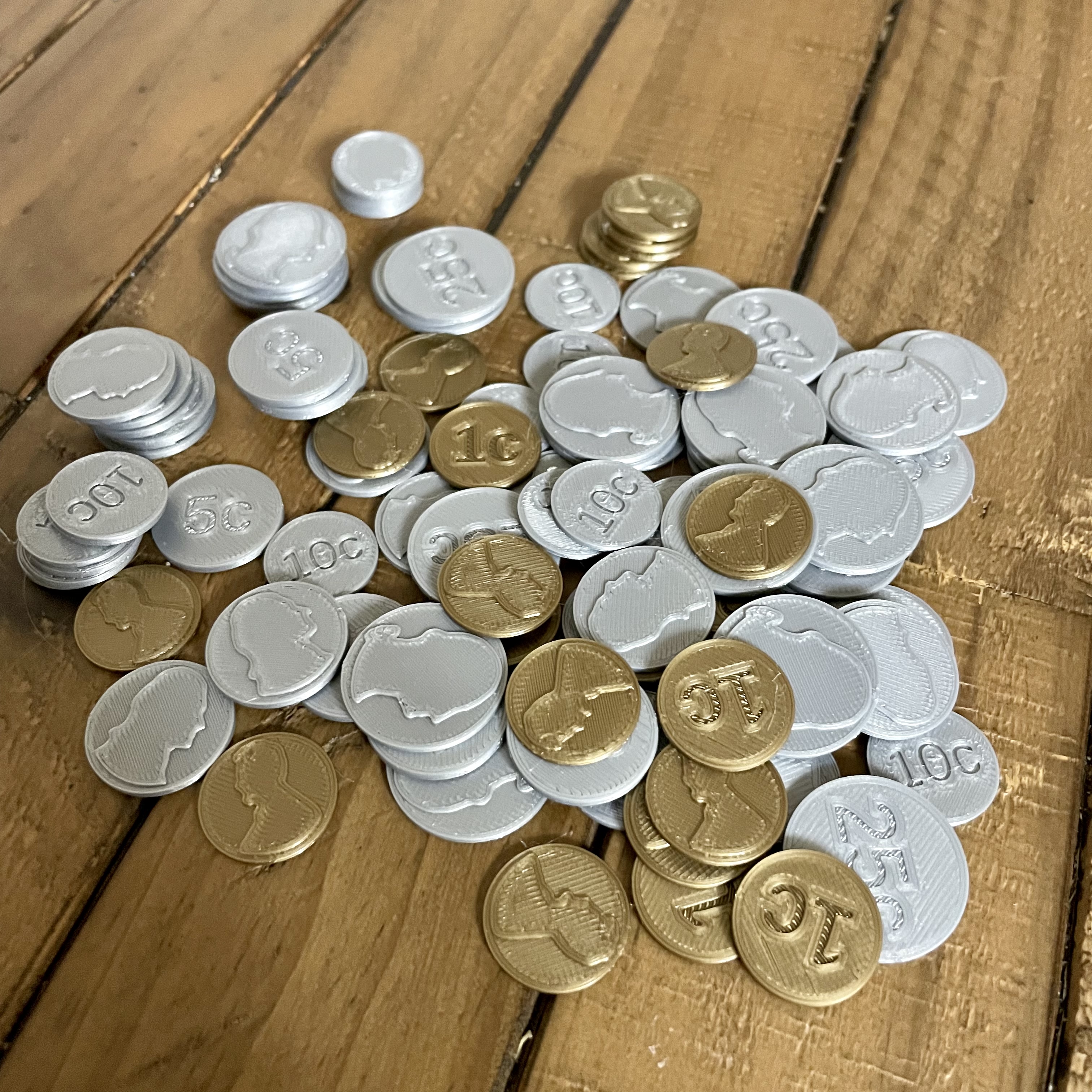 Toy US Coins