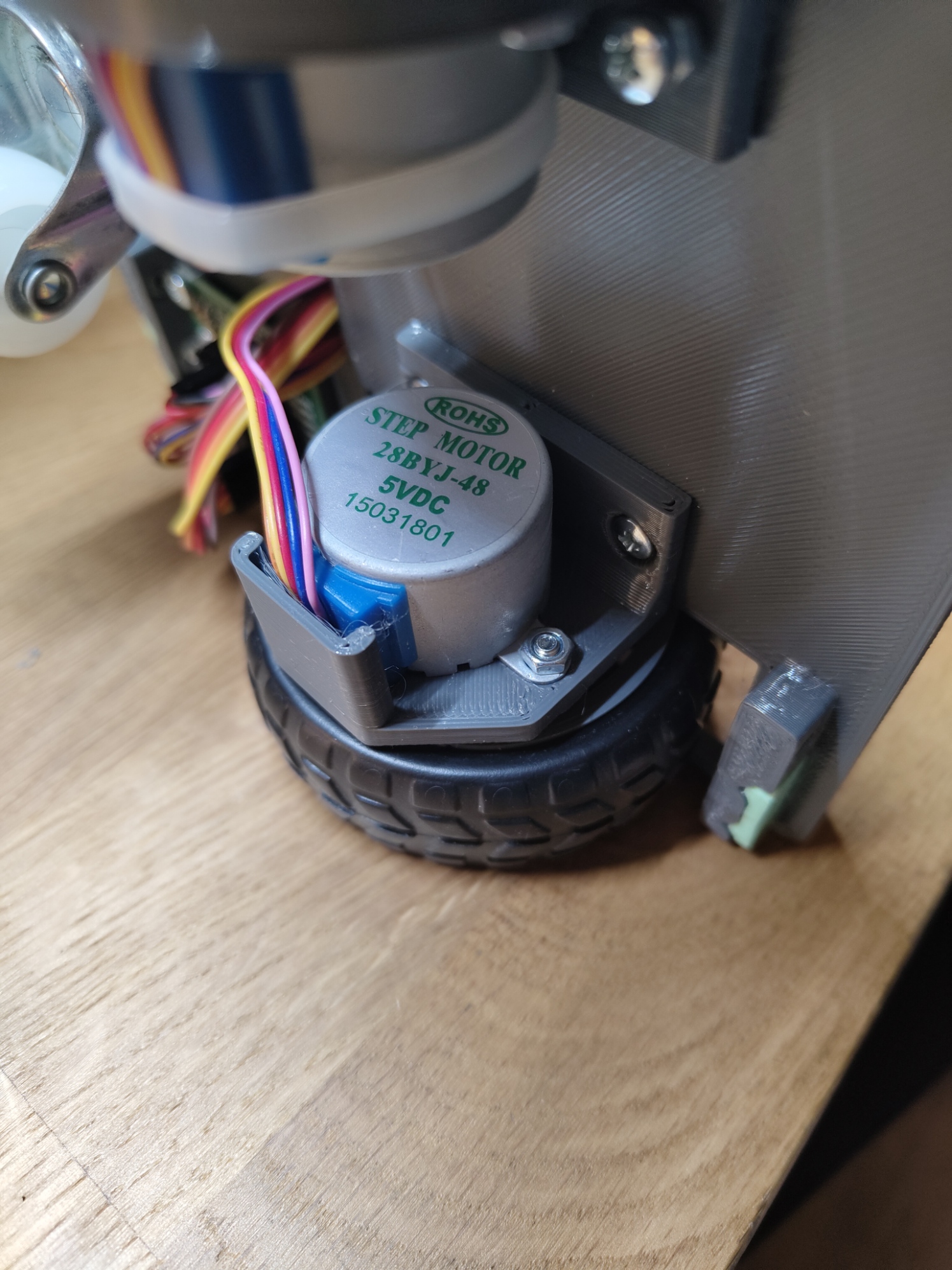 28byj-48 stepper mount