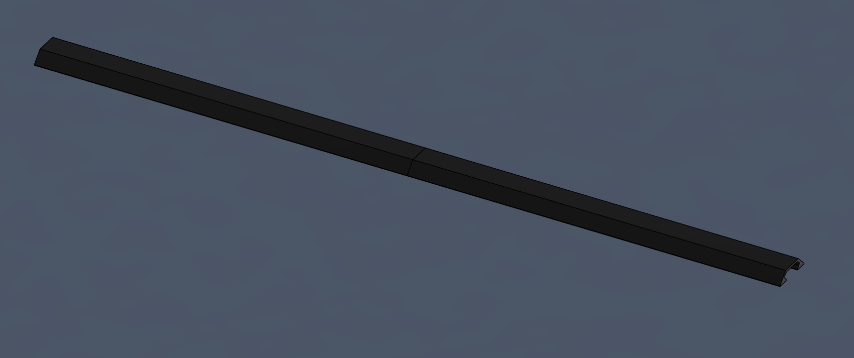 Voron 2.4 exhaust CAN cable route for 300mm and 350mm