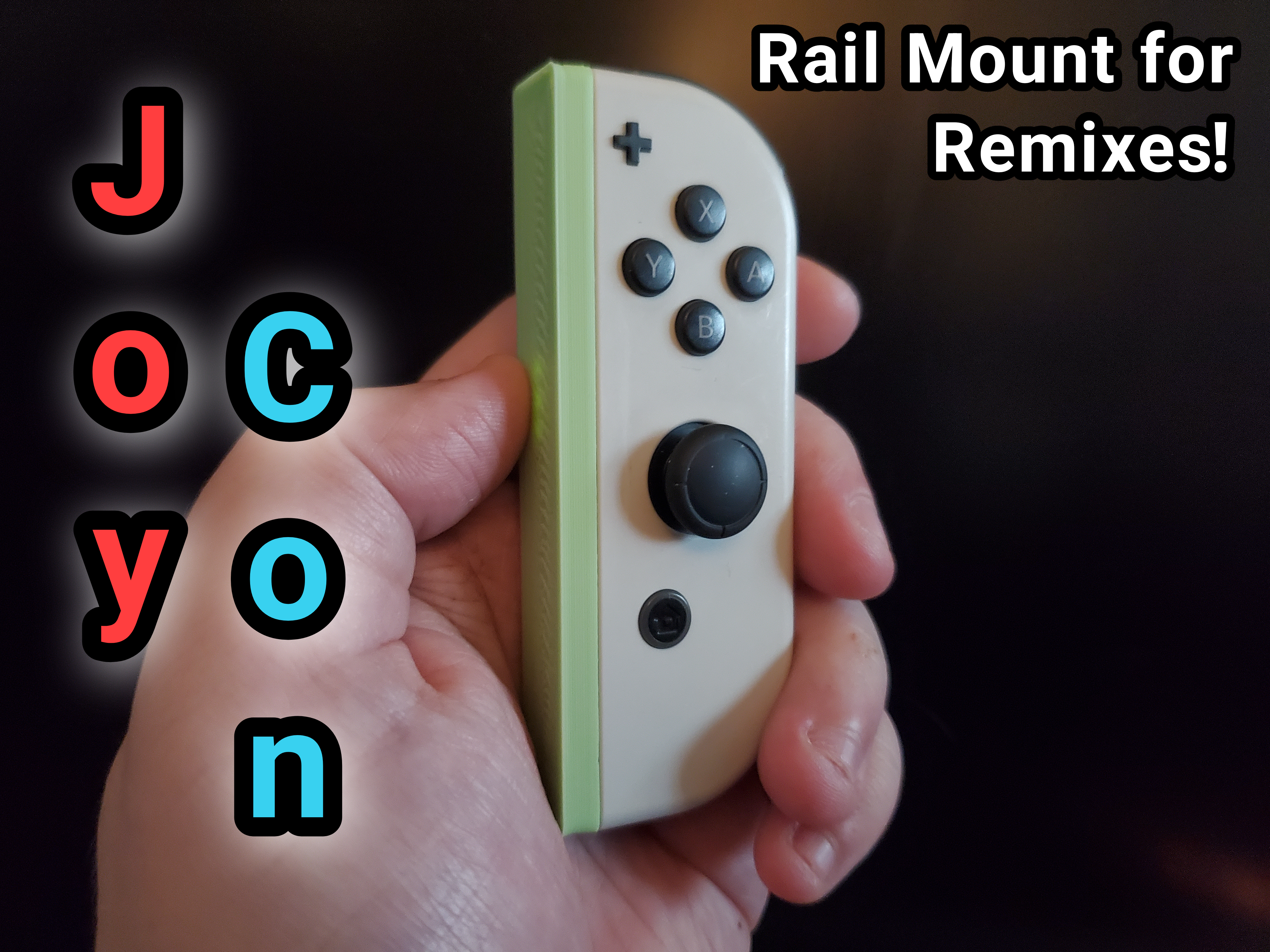 Joy Con Mount for Remixing