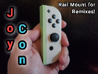 Joy Con Mount for Remixing