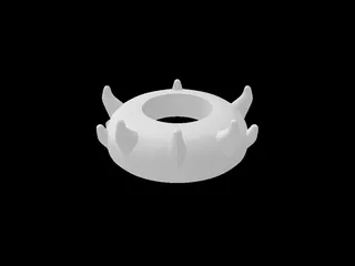 Lego Compatible (95747.dat) Minifig Headgear Head Top SW Zabrak