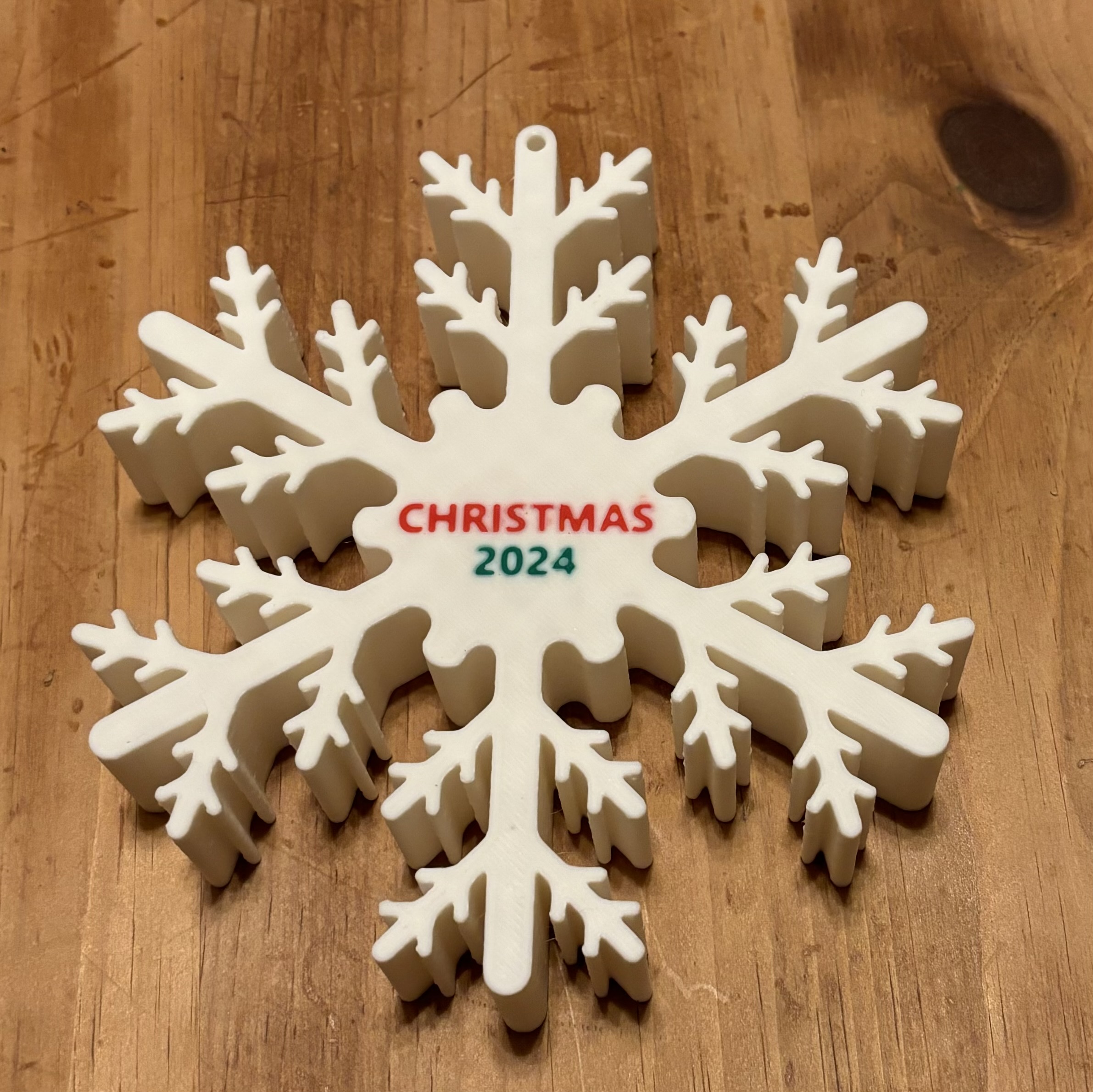 Customizable Snow Flake