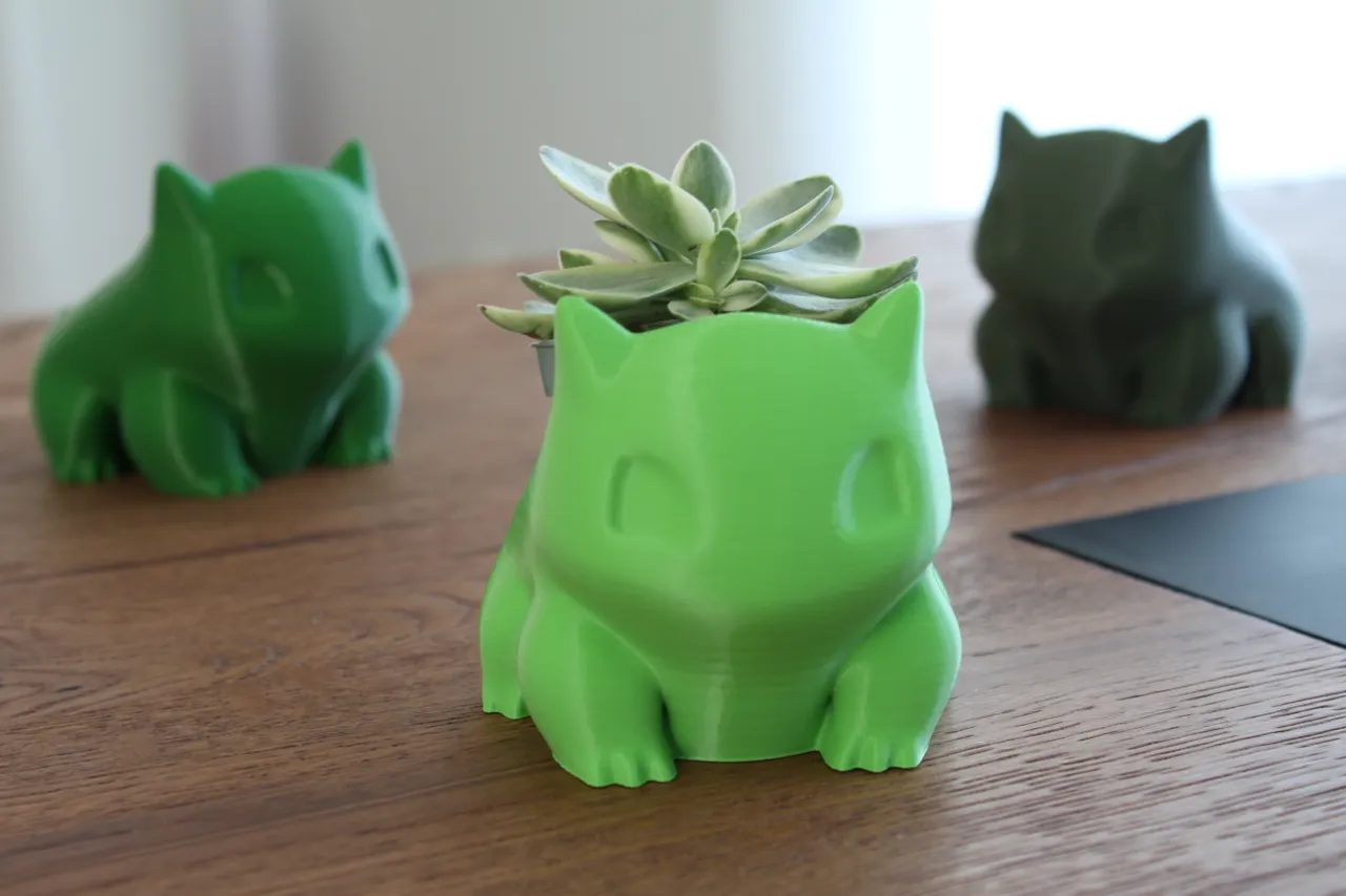 Frastødende Vanvid dekorere Cute Pokémon Bulbasaur / Bisasam Planter by R3D | Download free STL model |  Printables.com