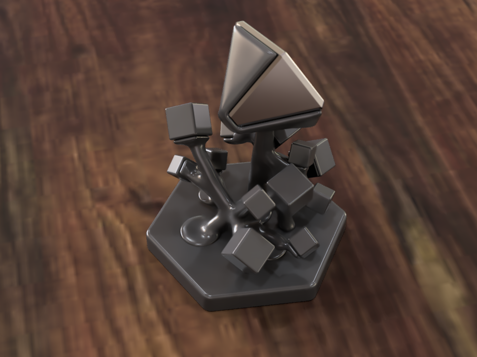 Trophy submission for the 3D Printing Industry Awards 2024 "Chaos" — thumbnail 8
