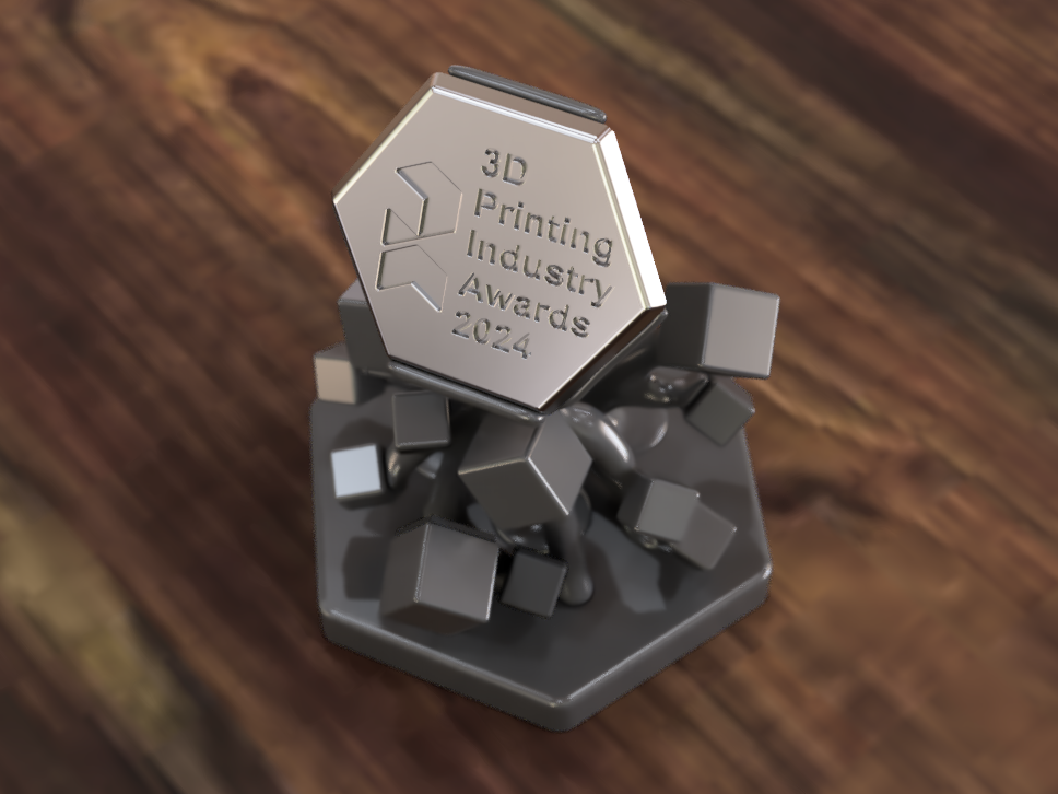 Trophy submission for the 3D Printing Industry Awards 2024 "Chaos" — thumbnail 2