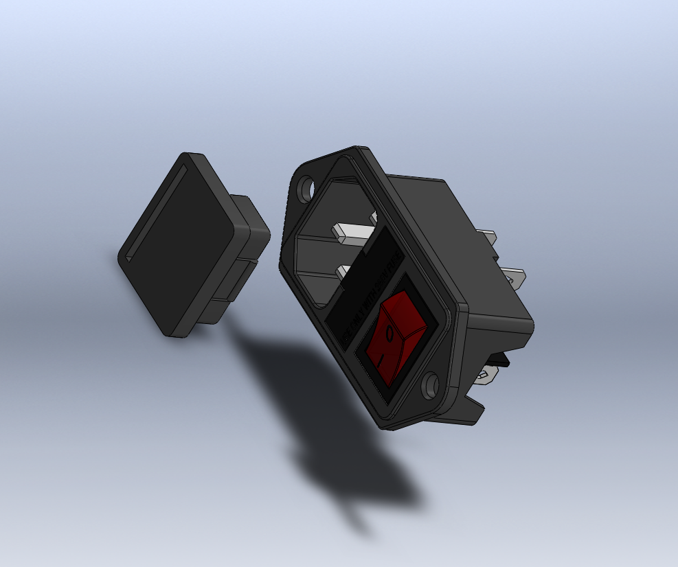 C14 socket cap