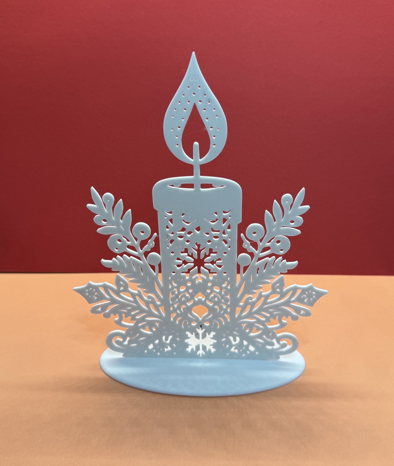 Christmas candle