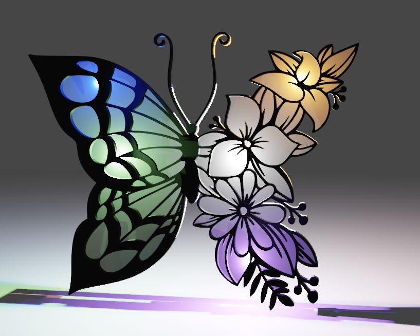 Flower Butterfly