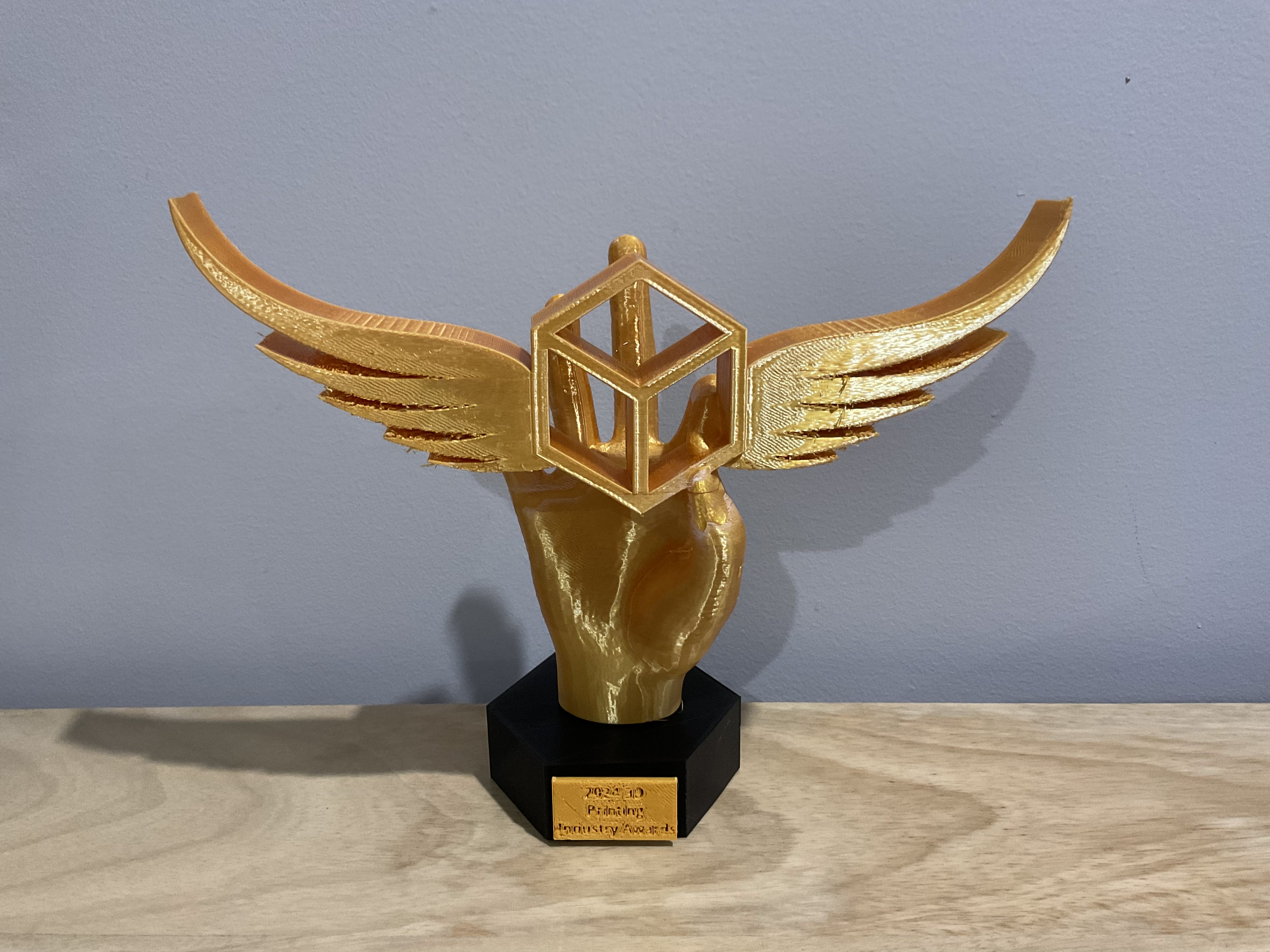 3D Printing Industry Award Trophy