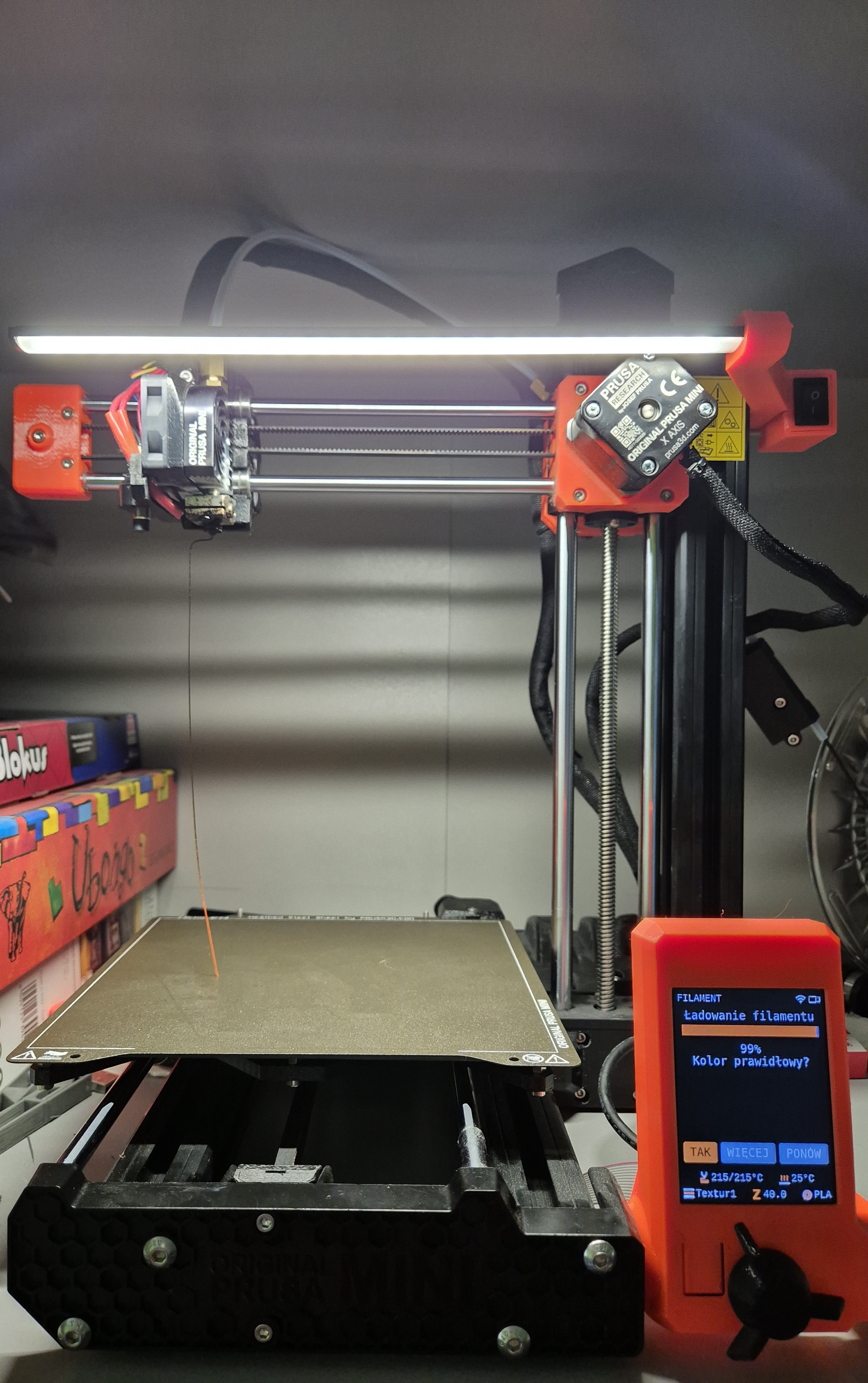 Light bar for Prusa mini by Marek Download free STL model