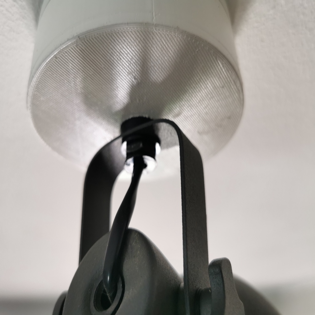 Ceiling mount for a lamp (Ikea Hektar)