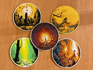 Coaster pack Hueforge/multicolor