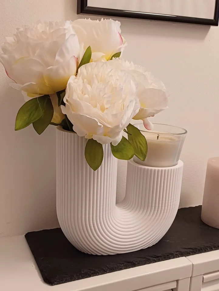 U-shaped Vase by DomiZz