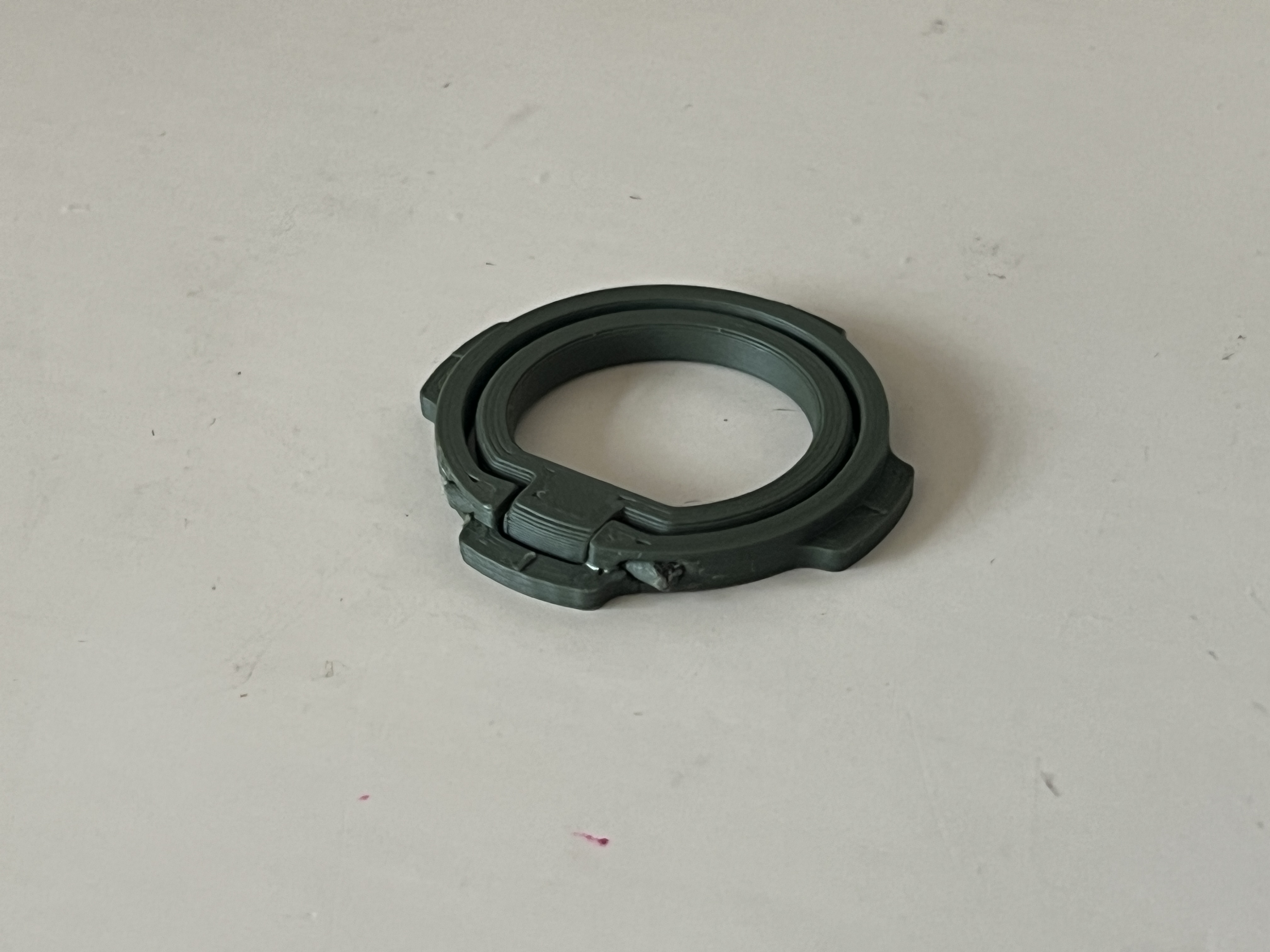 Miniatura 2 do modelo 3D Quad Lock Phone Ring