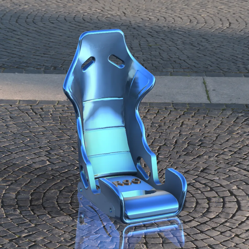 Car Seat phone holder by Gabbox3D, Download free STL model