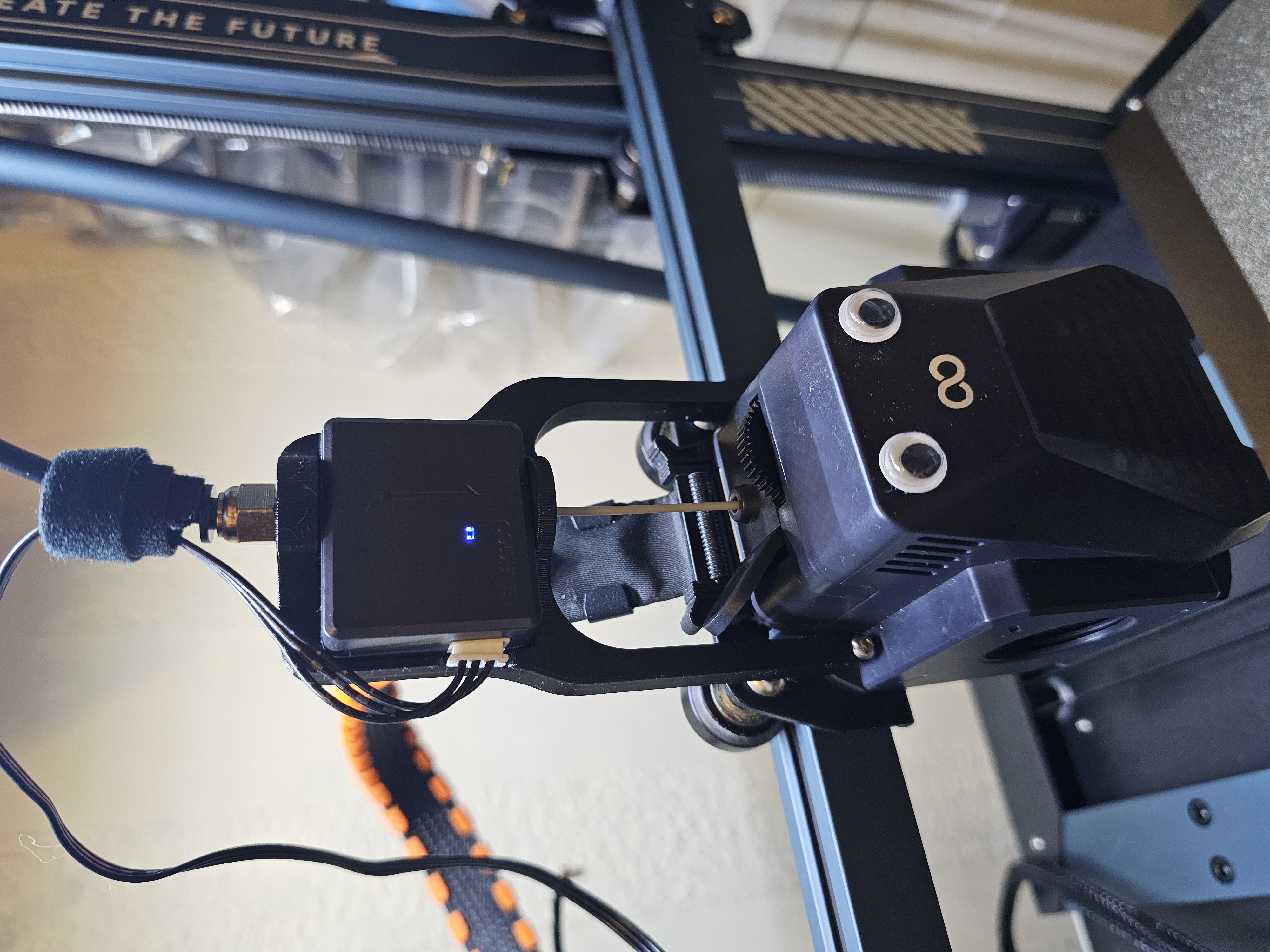 Neptune 4 Extruder bowden mount - Longer