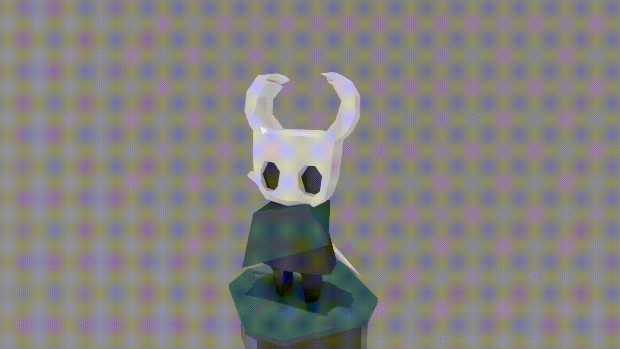 HOLLOW KNIGHT LOW POLY