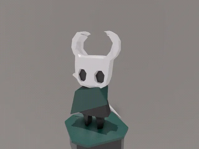 HOLLOW KNIGHT LOW POLY
