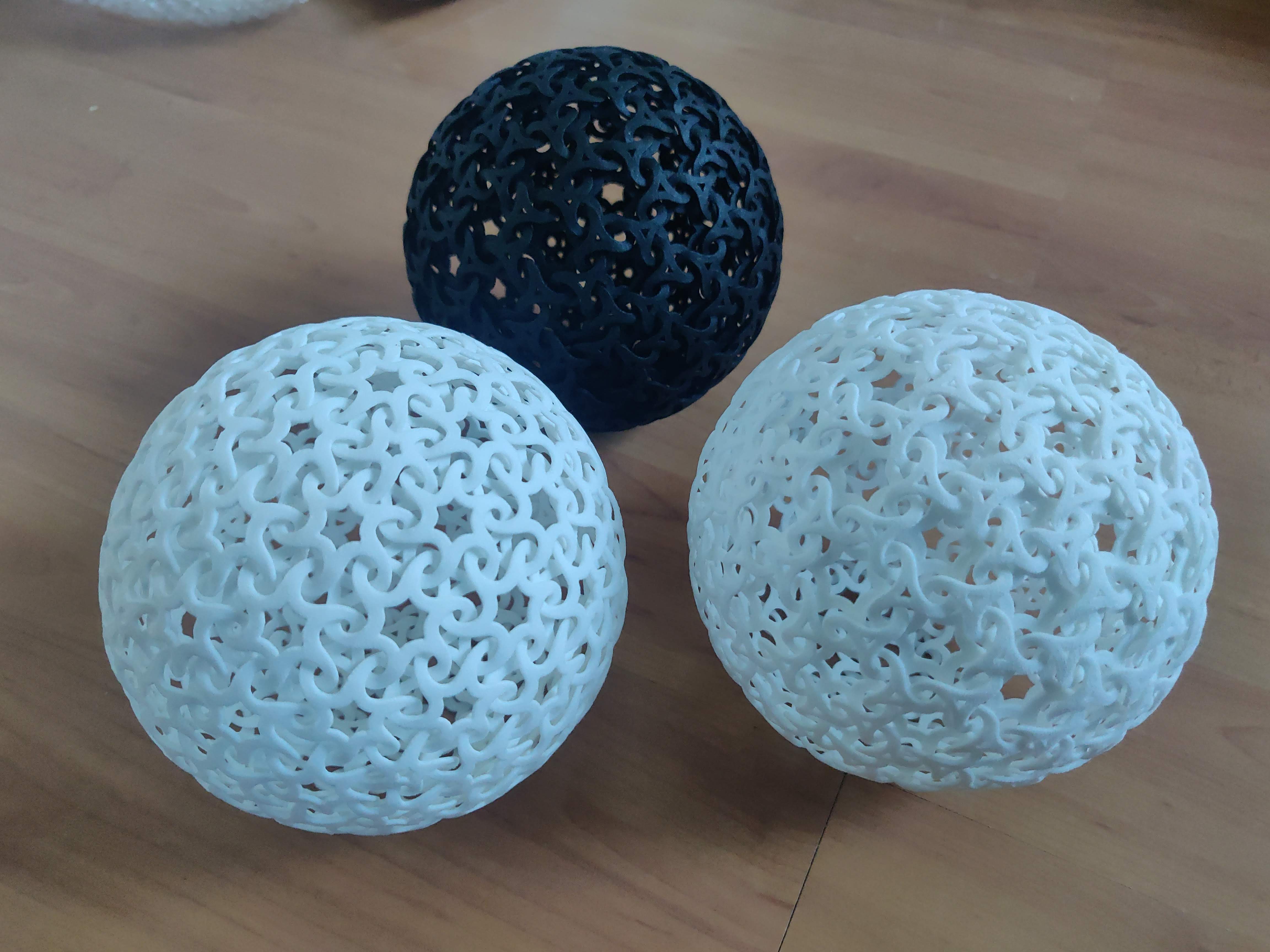 Ball based on Dual Geodesic Icosahedra by Andonius | Download free STL ...