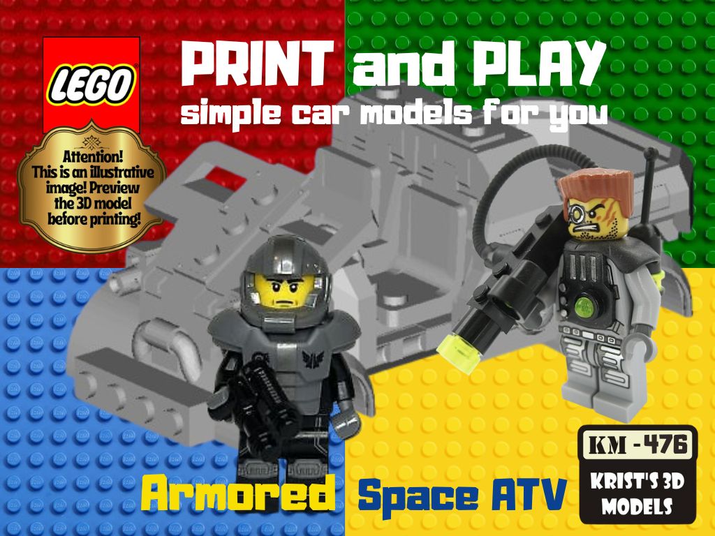 LEGO Armored Space ATV