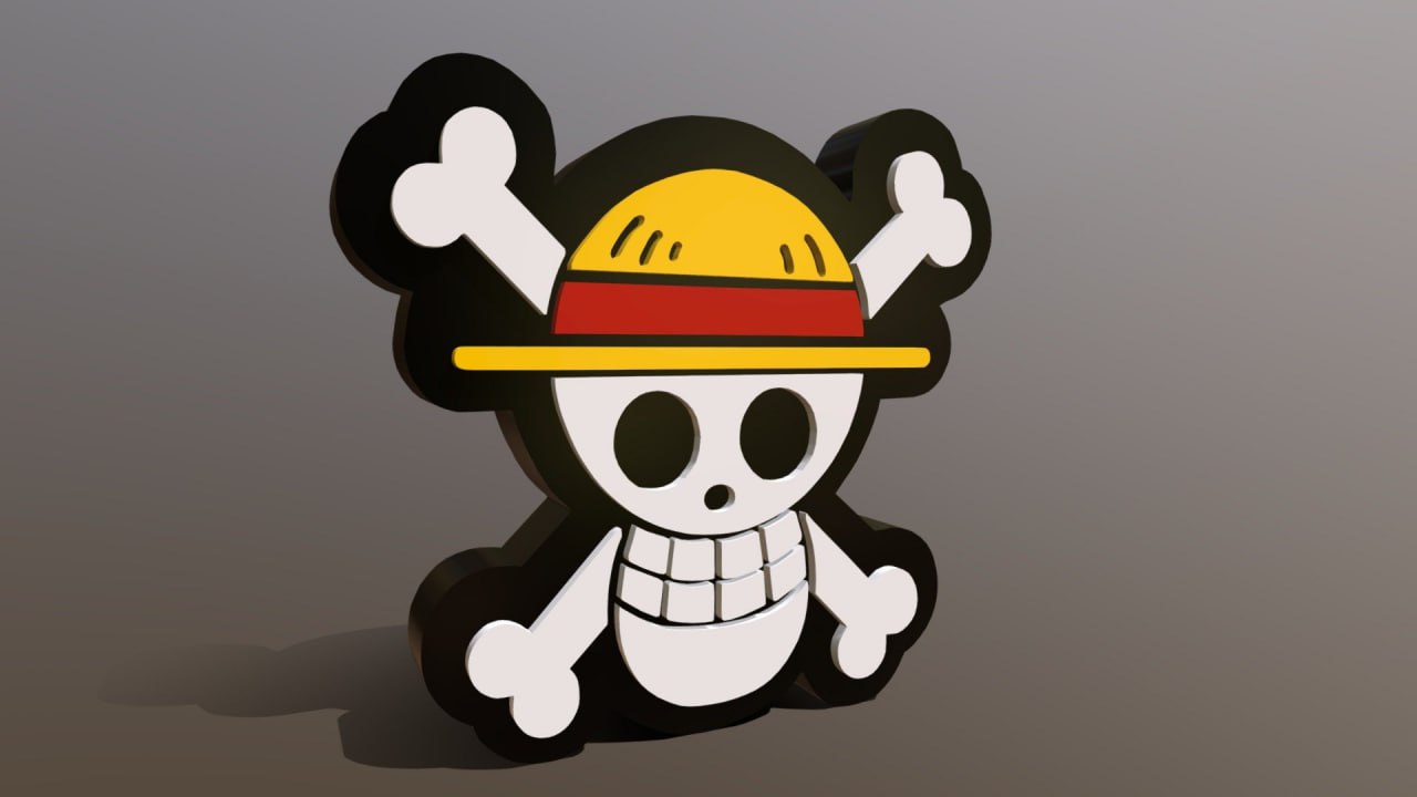 Strawhat LOGO 3D