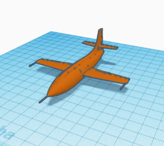 Airplane by johnymaster download free stl model printables